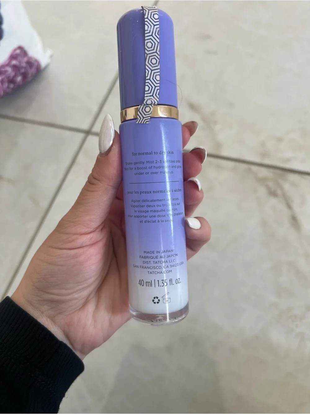 Tatcha Luminous Dewy Skin Mist 2-in-1 Hydrator & Finishing Spray